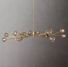Boule Crystal Round Chandelier 72" - JutuLight
