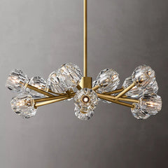 Boule Cristal Round Chandelier 36" - JutuLight