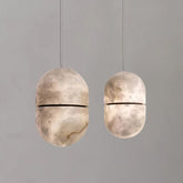 Alabaster Symmetry Pendant Light, Island Mini Pendant Light - JutuLight