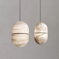 Alabaster Symmetry Pendant Light, Island Mini Pendant Light - JutuLight
