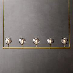 Boule Cristal Linear Chandelier 48" - JutuLight