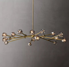Boule Crystal Round Chandelier 72" - JutuLight
