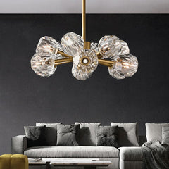 Boule Cristal Round Chandelier 24" - JutuLight