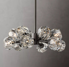 Boule Cristal Round Chandelier 24" - JutuLight