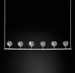 Boule Cristal Linear Chandelier 60" - JutuLight