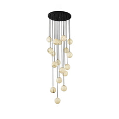 Alabaster Ball suspension lamp - JutuLight