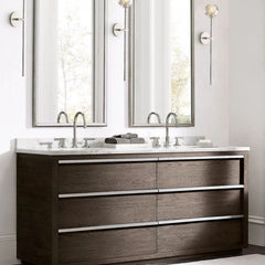 Boule Clear Crystal Grand Wall Sconce - JutuLight