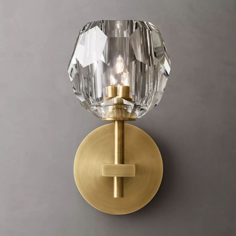 Boule Clear Glass Sconce - JutuLight