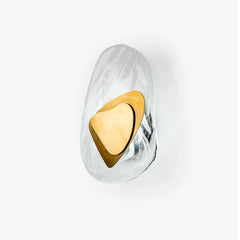 Fog glass wall light