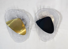 Fog glass wall light