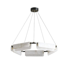 Delia Alabaster Chandelier - JutuLight