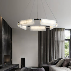Delia Alabaster Chandelier - JutuLight