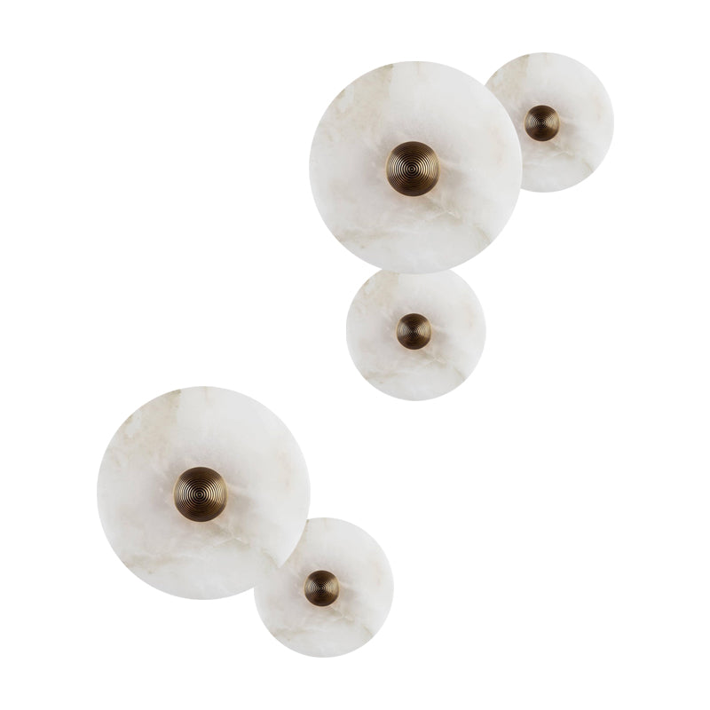 Alabaster Planes Wall Lamp - JutuLight