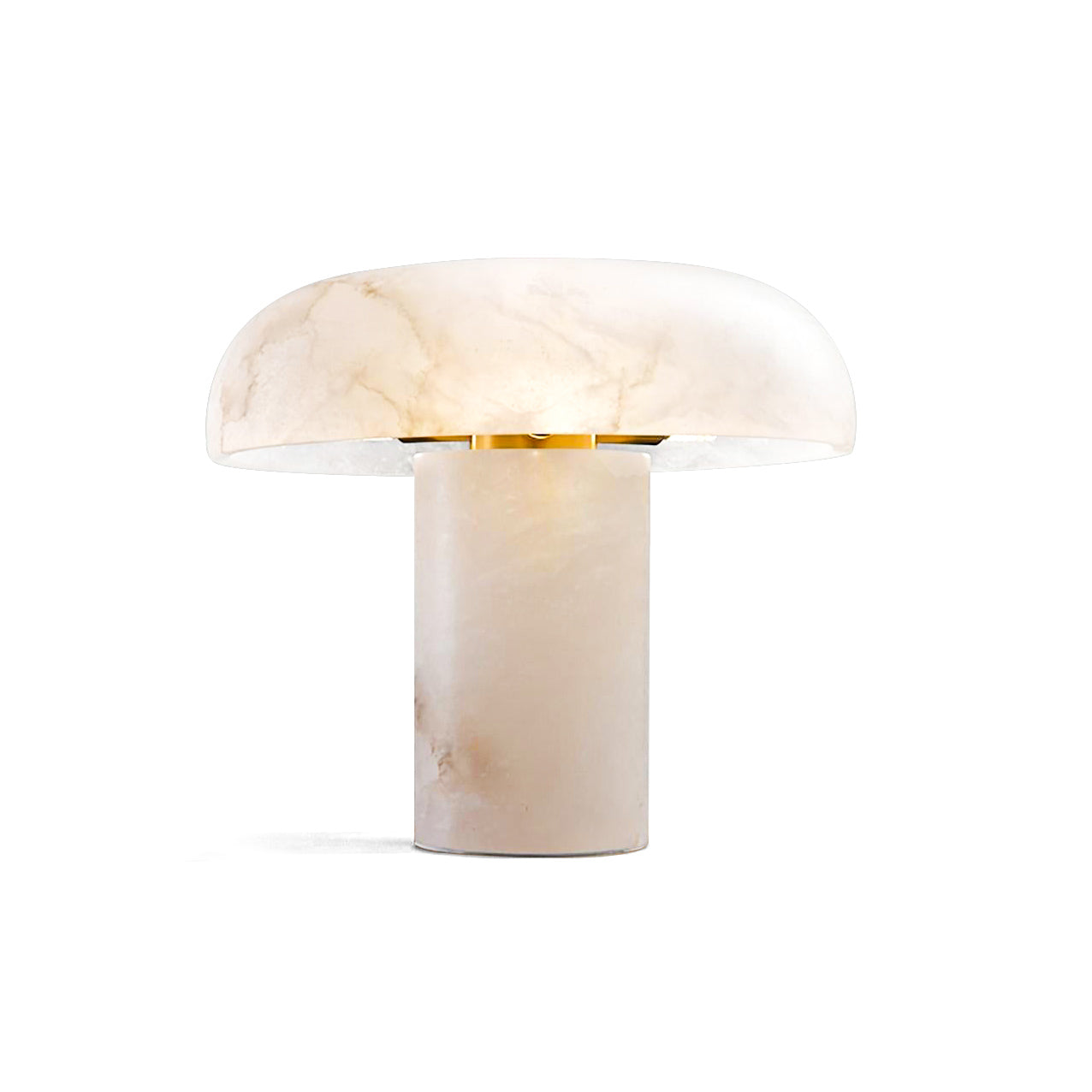 Mushroom Alabaster Table Lamp - JutuLight