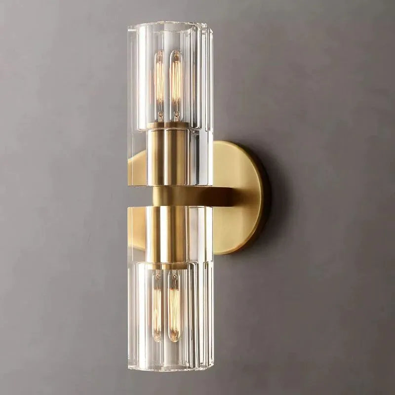 Arcardes Crystal Cup Linear Wall Sconce - JutuLight