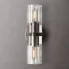 Arcardes Crystal Cup Linear Wall Sconce - JutuLight
