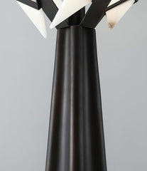 Nun Drape Alabaster Floor Lamp - JutuLight