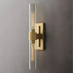 Manory Glass Cup Linear Wall Sconce - JutuLight