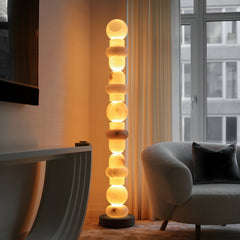 Totem Alabaster Floor Lamp - JutuLight