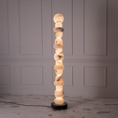 Totem Alabaster Floor Lamp - JutuLight