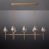 Tulip Linear Chandelier 52 - JutuLight