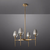 Tulip Round Chandelier 27 - JutuLight
