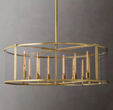 Michaul Beck Round Chandelier 55" - JutuLight