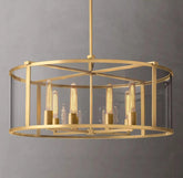 Michaul Beck Round Chandelier 33" - JutuLight