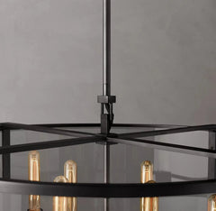 Michaul Beck Round Chandelier 33" - JutuLight