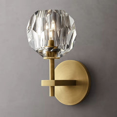 Belle De Crystal Ball Wall Sconce - JutuLight