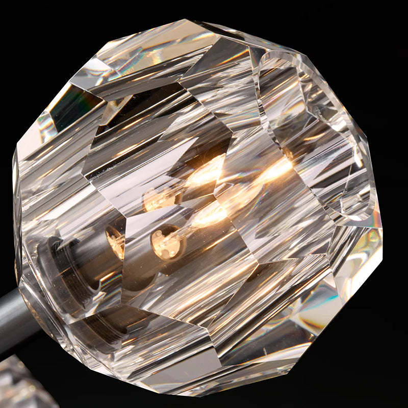 Boule Cristal Round Chandelier 36" - JutuLight