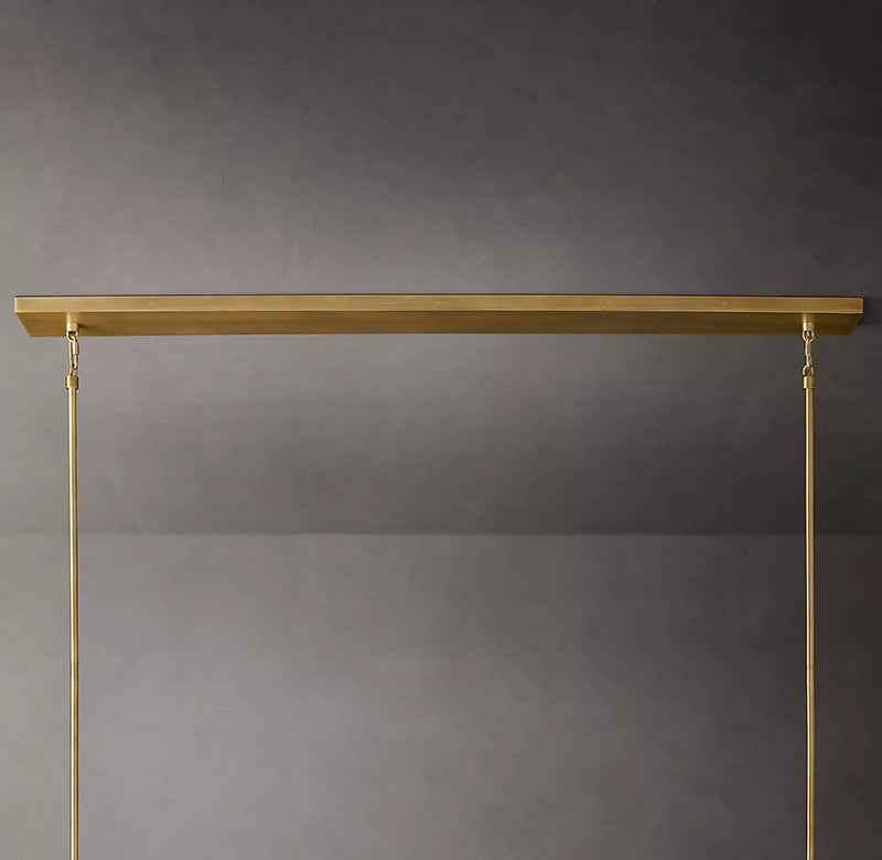Boule Cristal Linear Chandelier 60" - JutuLight