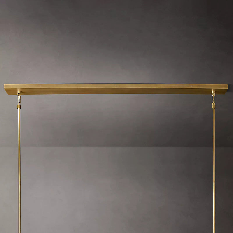 Boule Cristal Linear Chandelier 48" - JutuLight