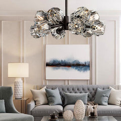 Boule Cristal Round Chandelier 24" - JutuLight