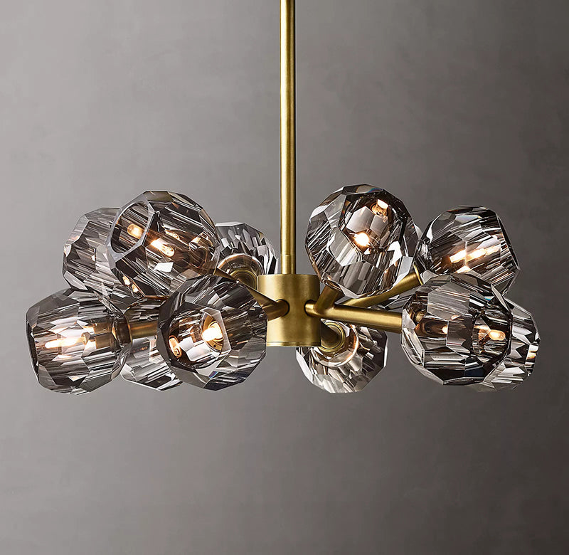 Boule Cristal Round Chandelier 24" - JutuLight