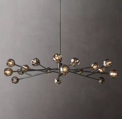 Boule Crystal Round Chandelier 72" - JutuLight