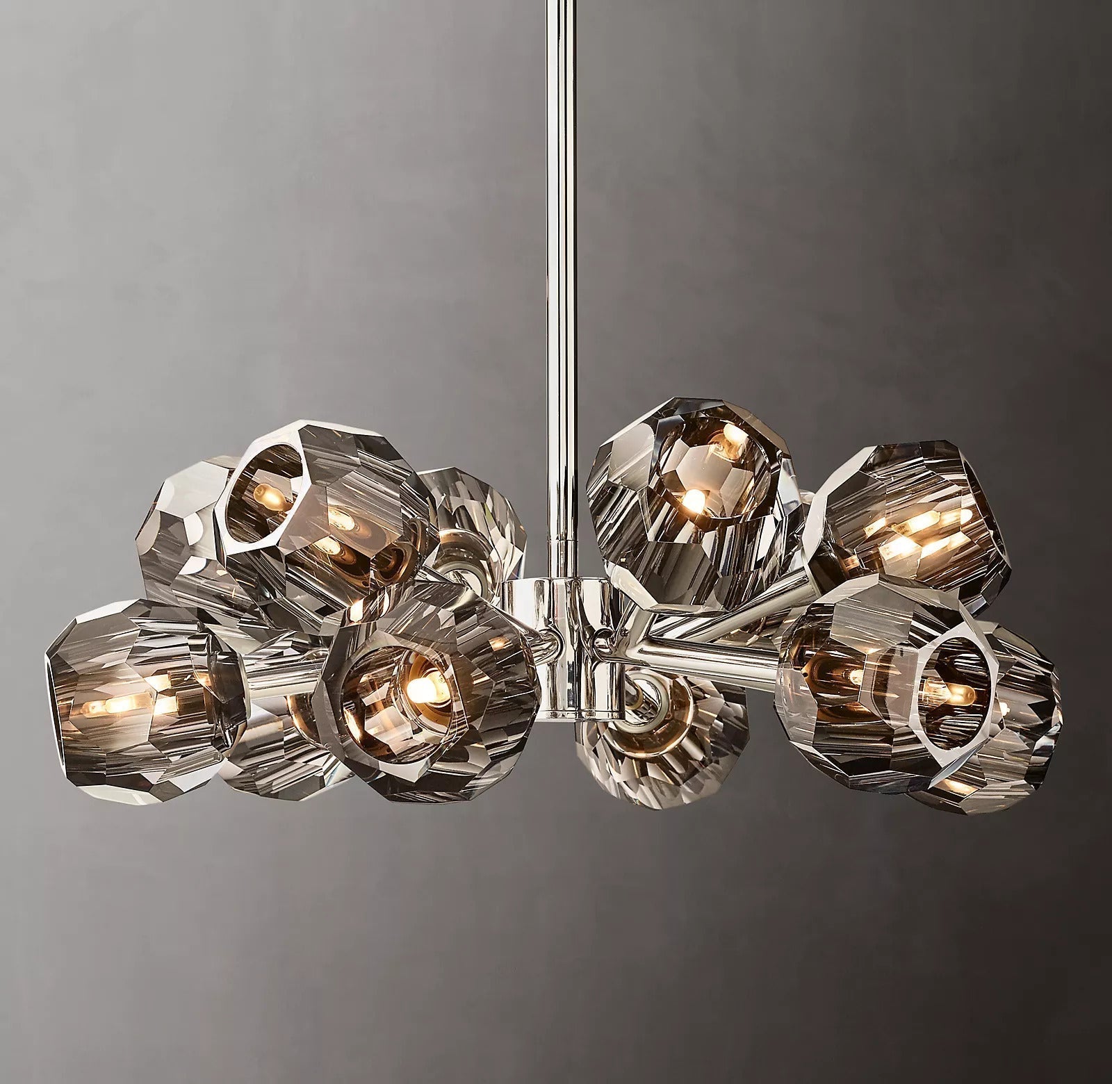 Boule Cristal Round Chandelier 24" - JutuLight