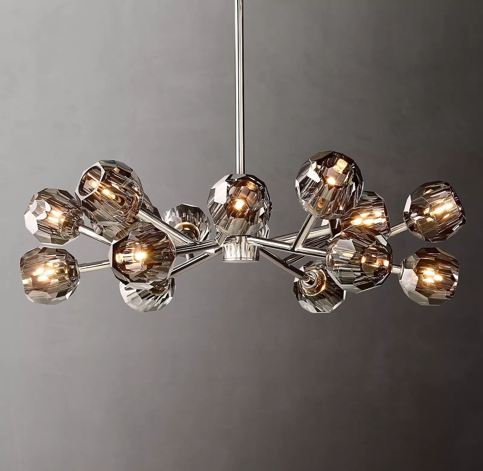 Boule Cristal Round Chandelier 36" - JutuLight