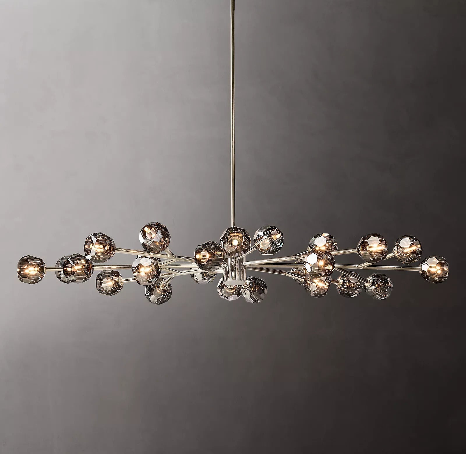 Boule Crystal Round Chandelier 72" - JutuLight