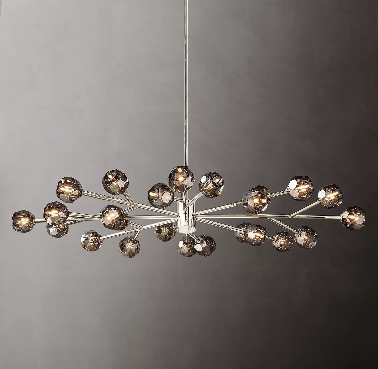 Boule Crystal Round Chandelier 72" - JutuLight