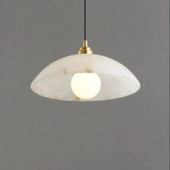 Alabaster Umbrella Pendant - JutuLight