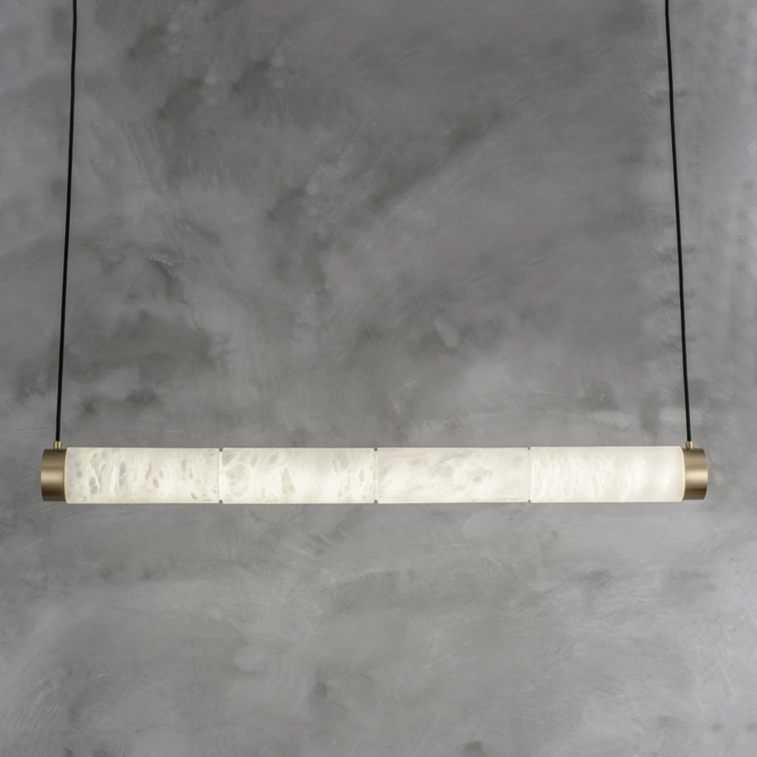 Alabaster Tubes Pendant Lamp - JutuLight