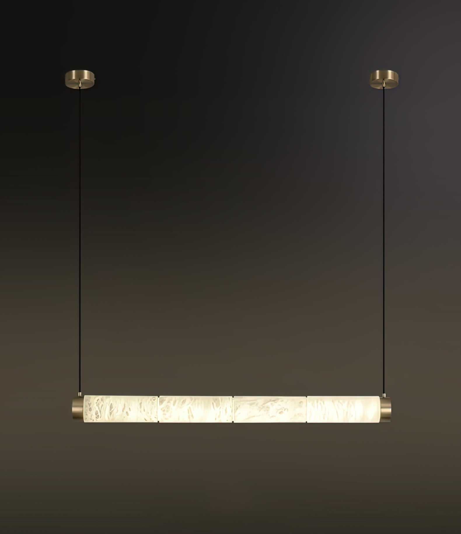 Alabaster Tubes Pendant Lamp - JutuLight