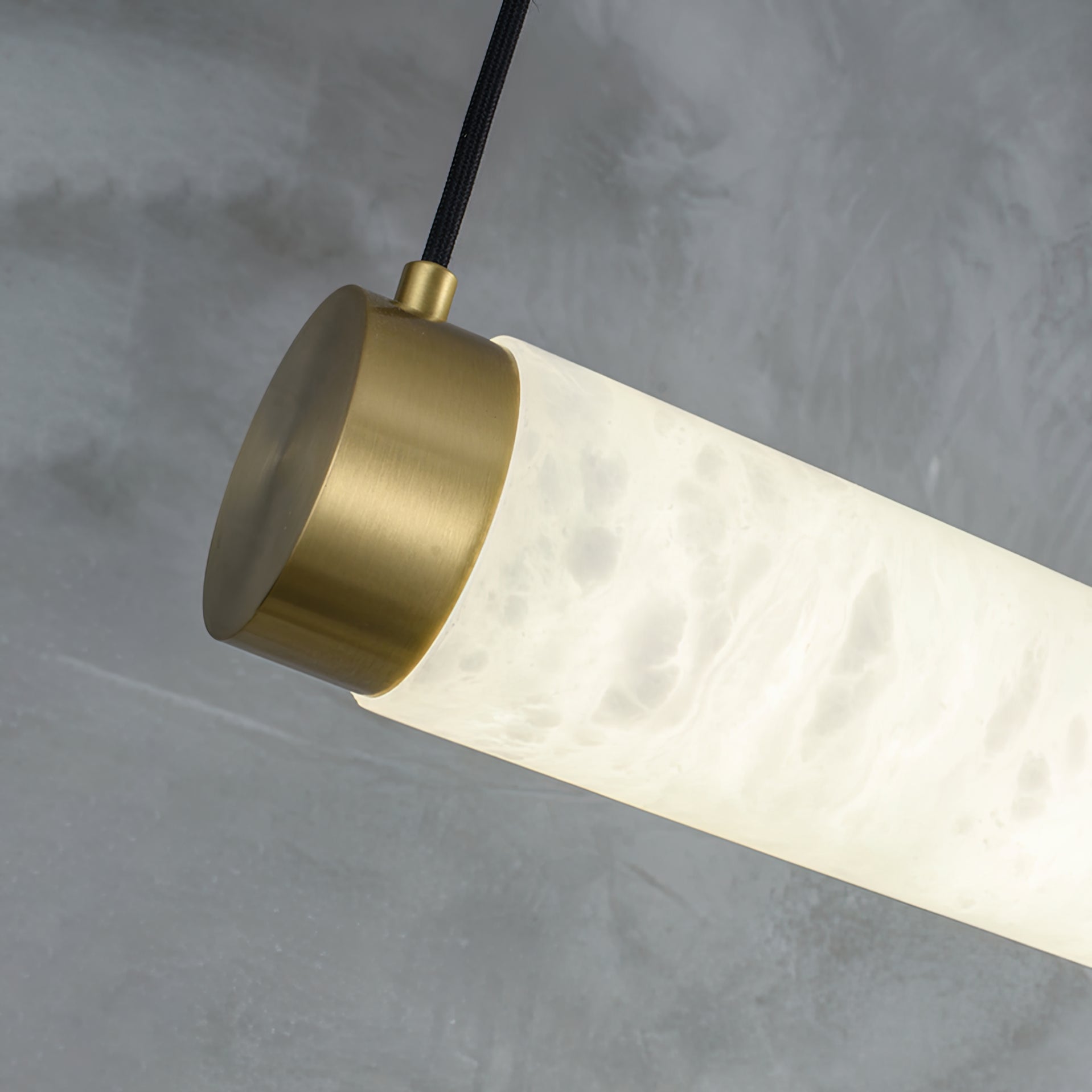 Alabaster Tubes Pendant Lamp - JutuLight