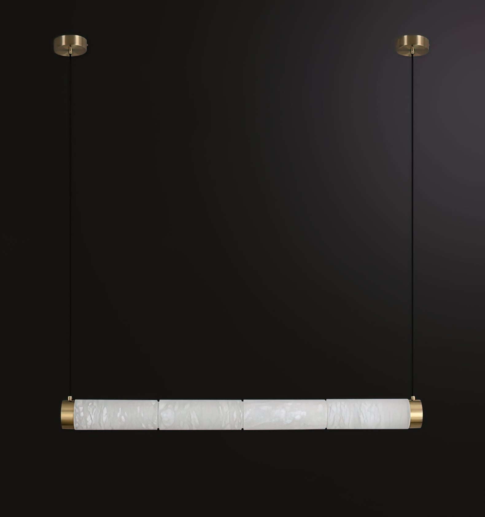 Alabaster Tubes Pendant Lamp - JutuLight