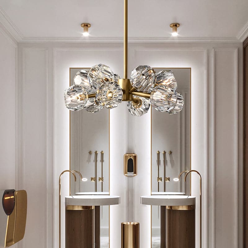 Boule Cristal Round Chandelier 24" - JutuLight