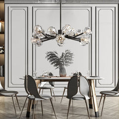 Boule Cristal Round Chandelier 36" - JutuLight