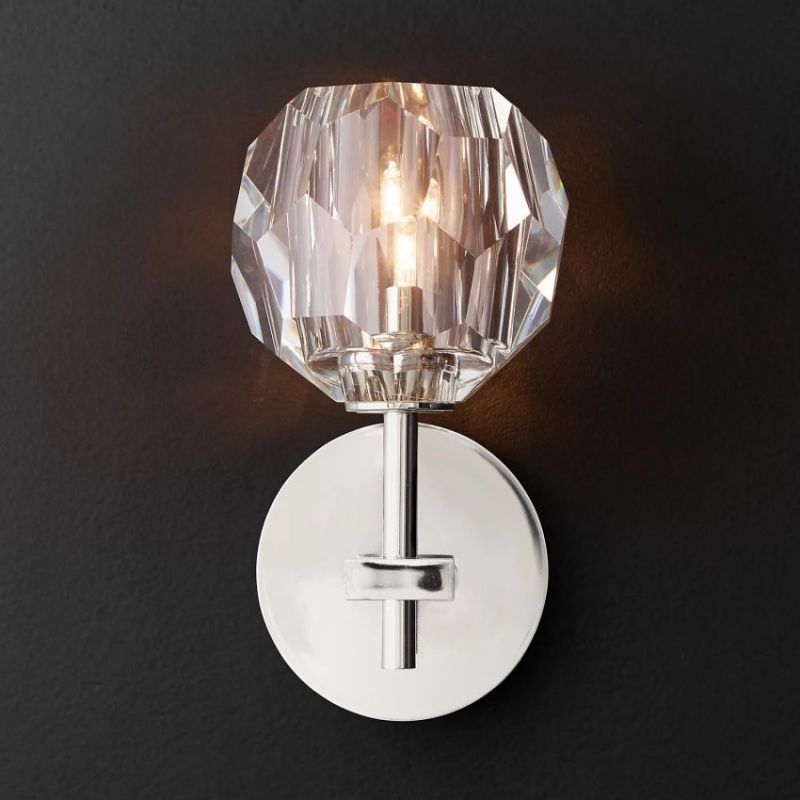 Boule Clear Glass Sconce - JutuLight