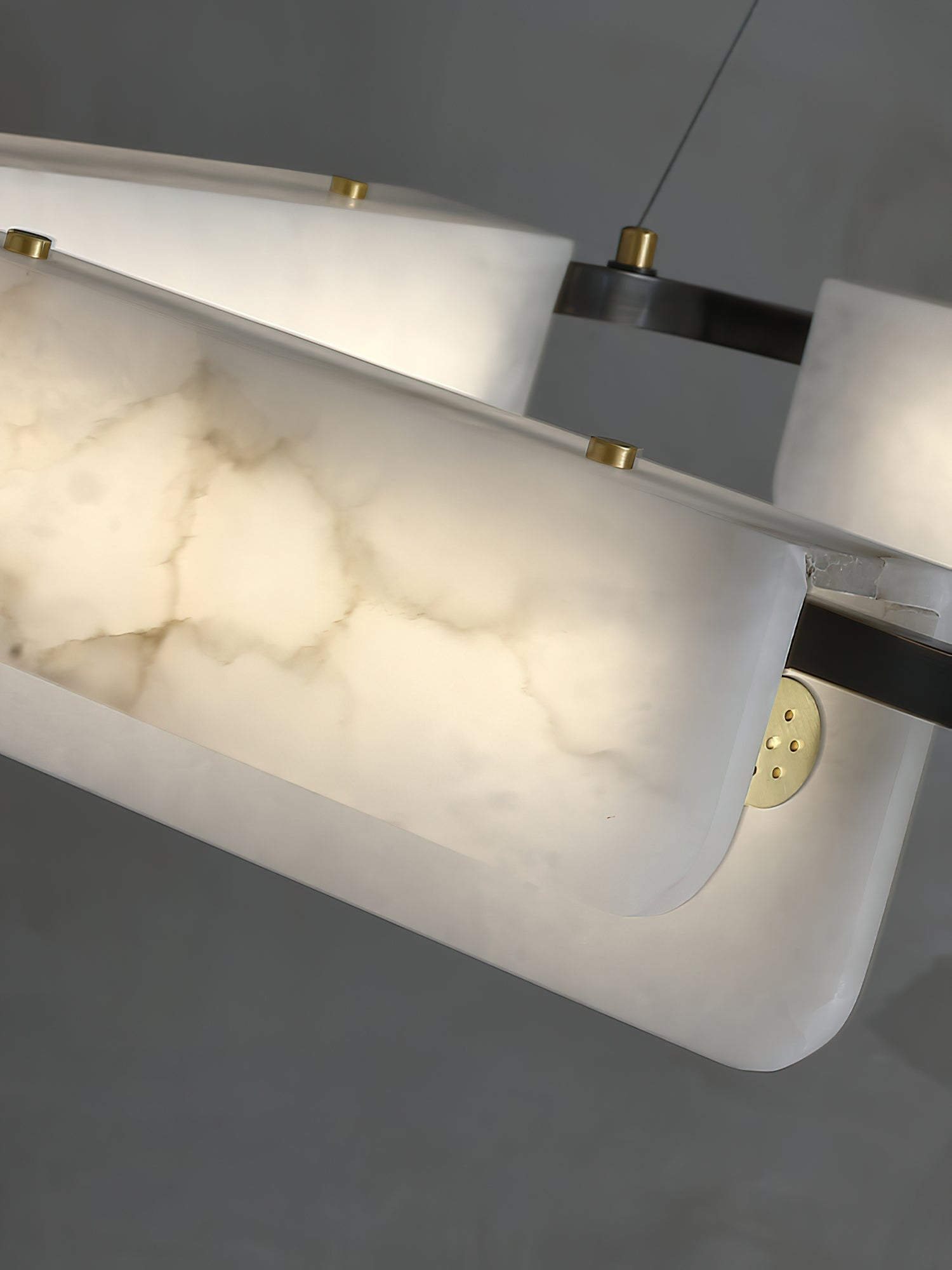 Delia Alabaster Chandelier - JutuLight