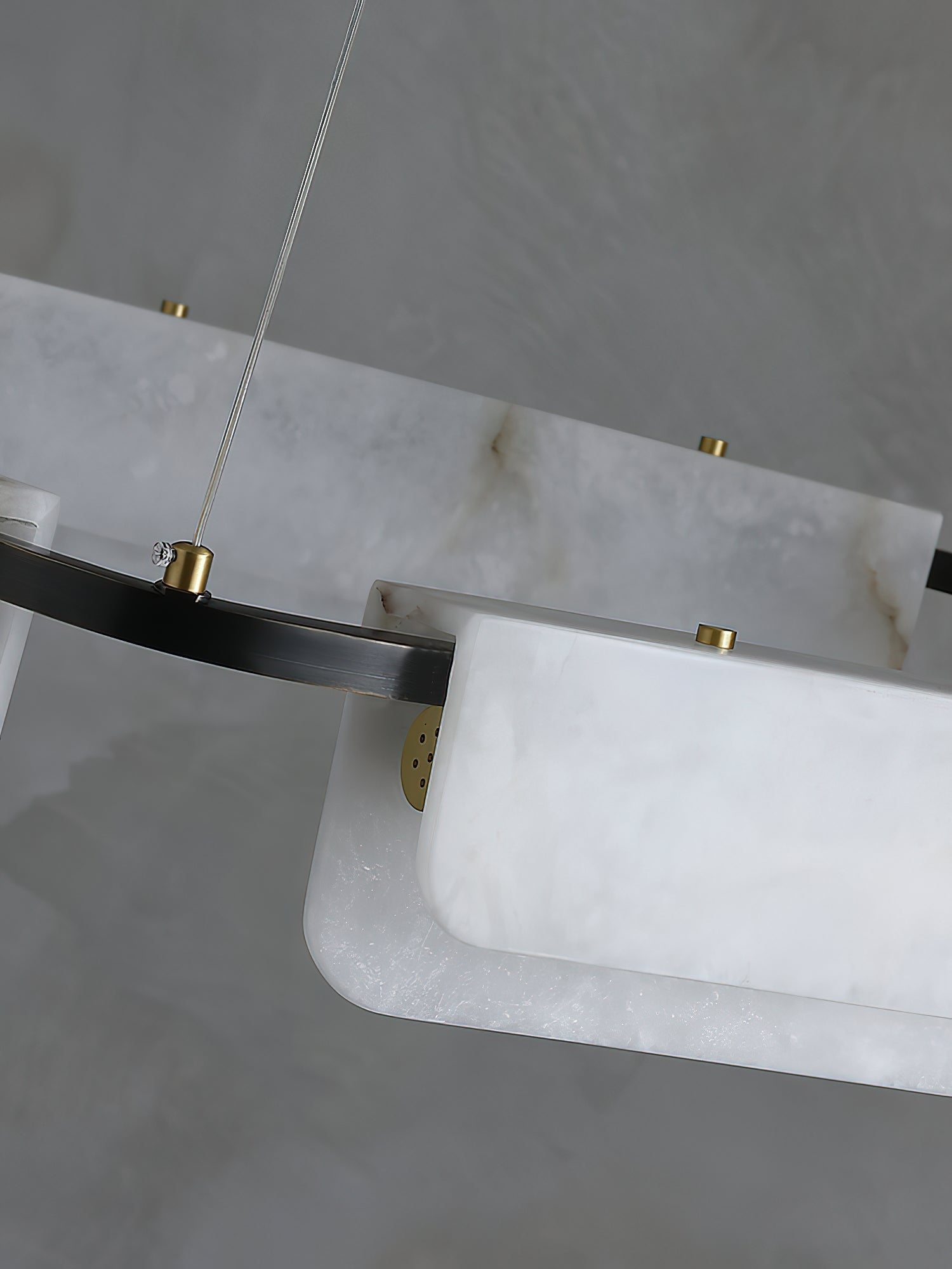 Delia Alabaster Chandelier - JutuLight
